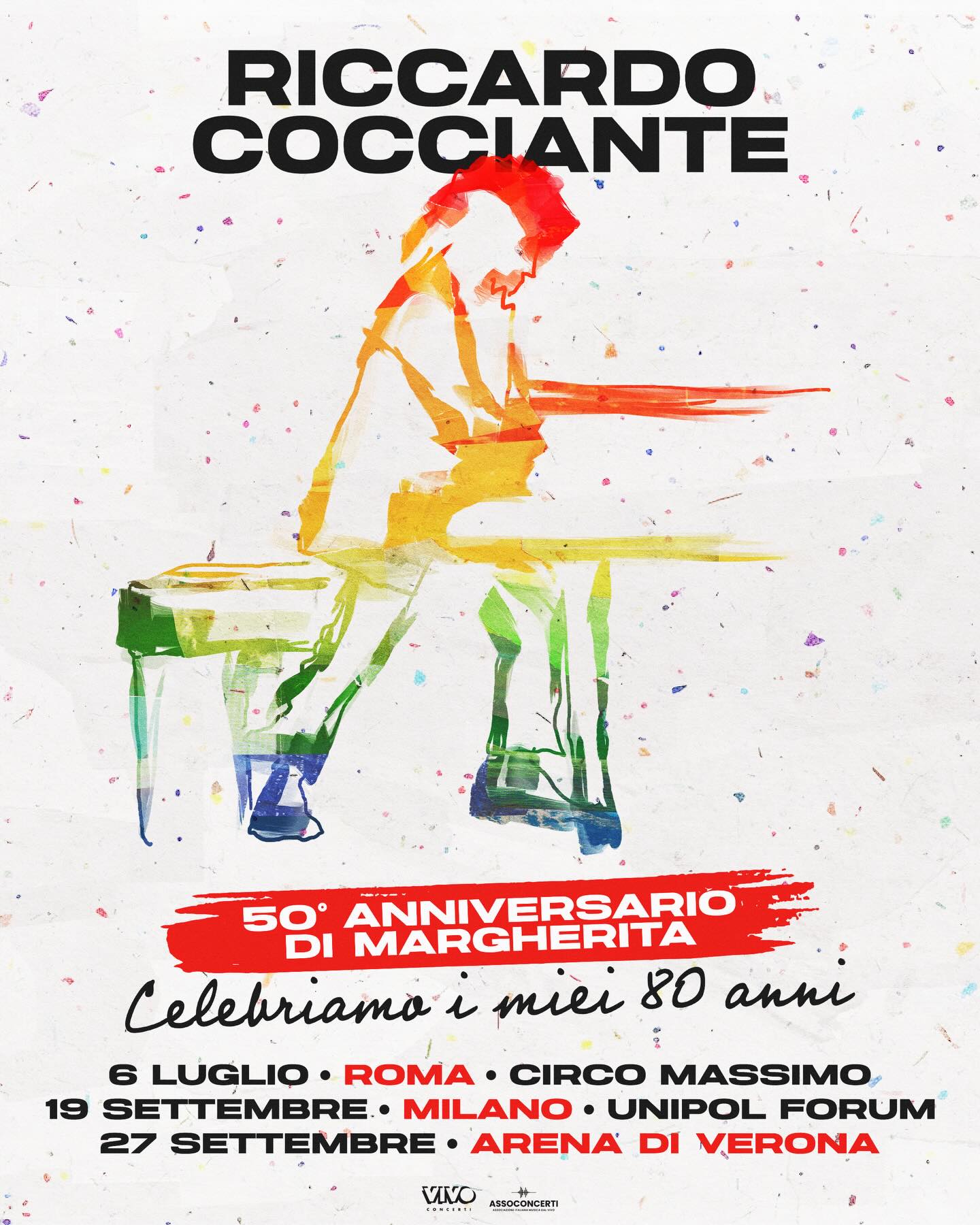 Riccardo Cocciante Tour Poster 2026